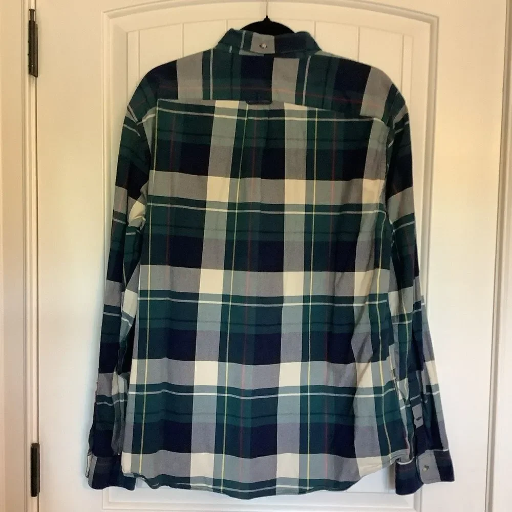 J. Crew‎ Tartan Plaid Oxford Button Down